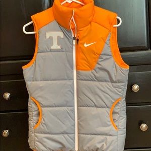 NIKE University of Tennessee puffer vest.